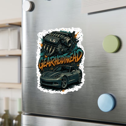GearHead Threads Corvette Sticker