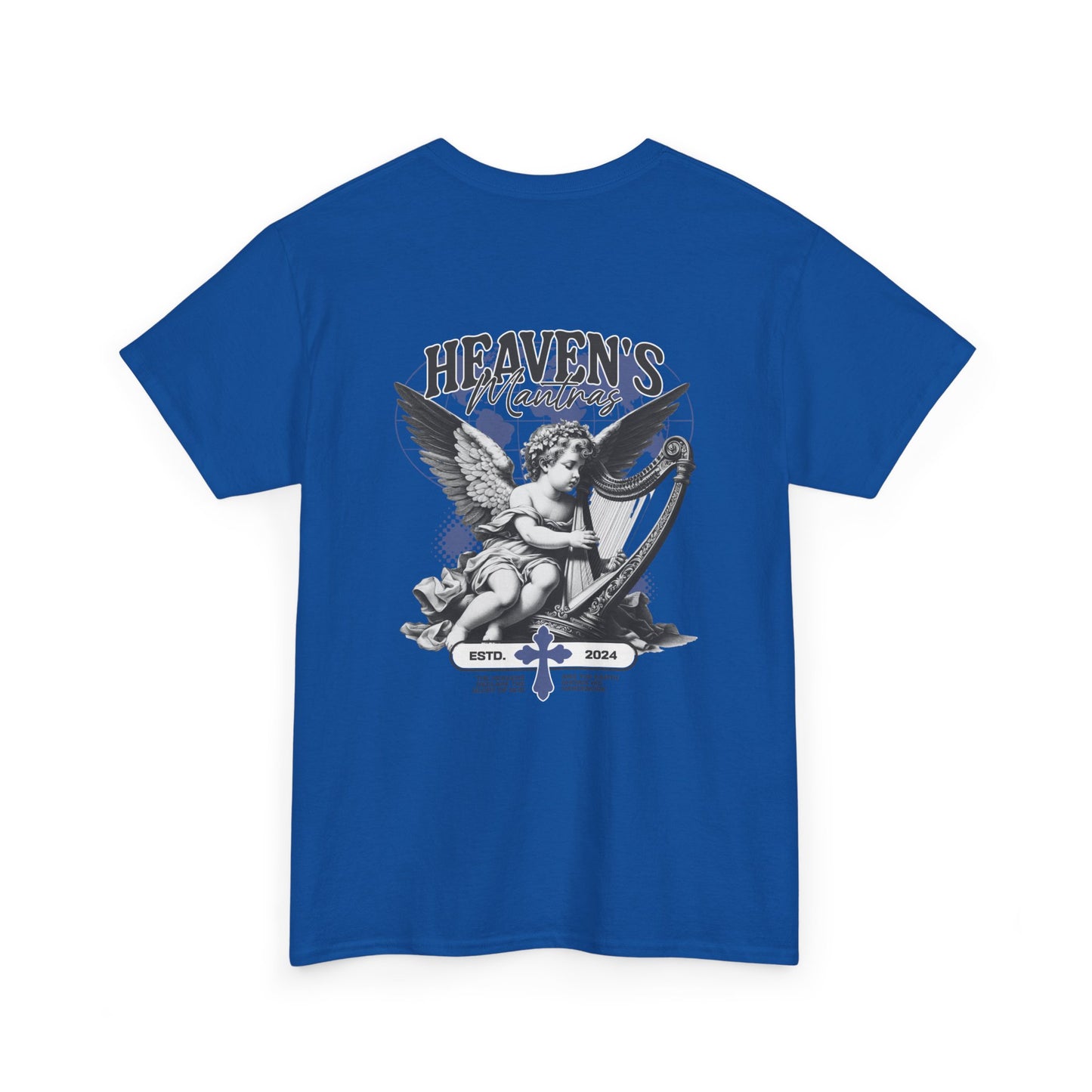Heaven's Cherub Graphic Tee — Angel Vintage Streetwear T-Shirt