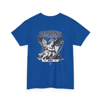 Heaven's Cherub Graphic Tee — Angel Vintage Streetwear T-Shirt
