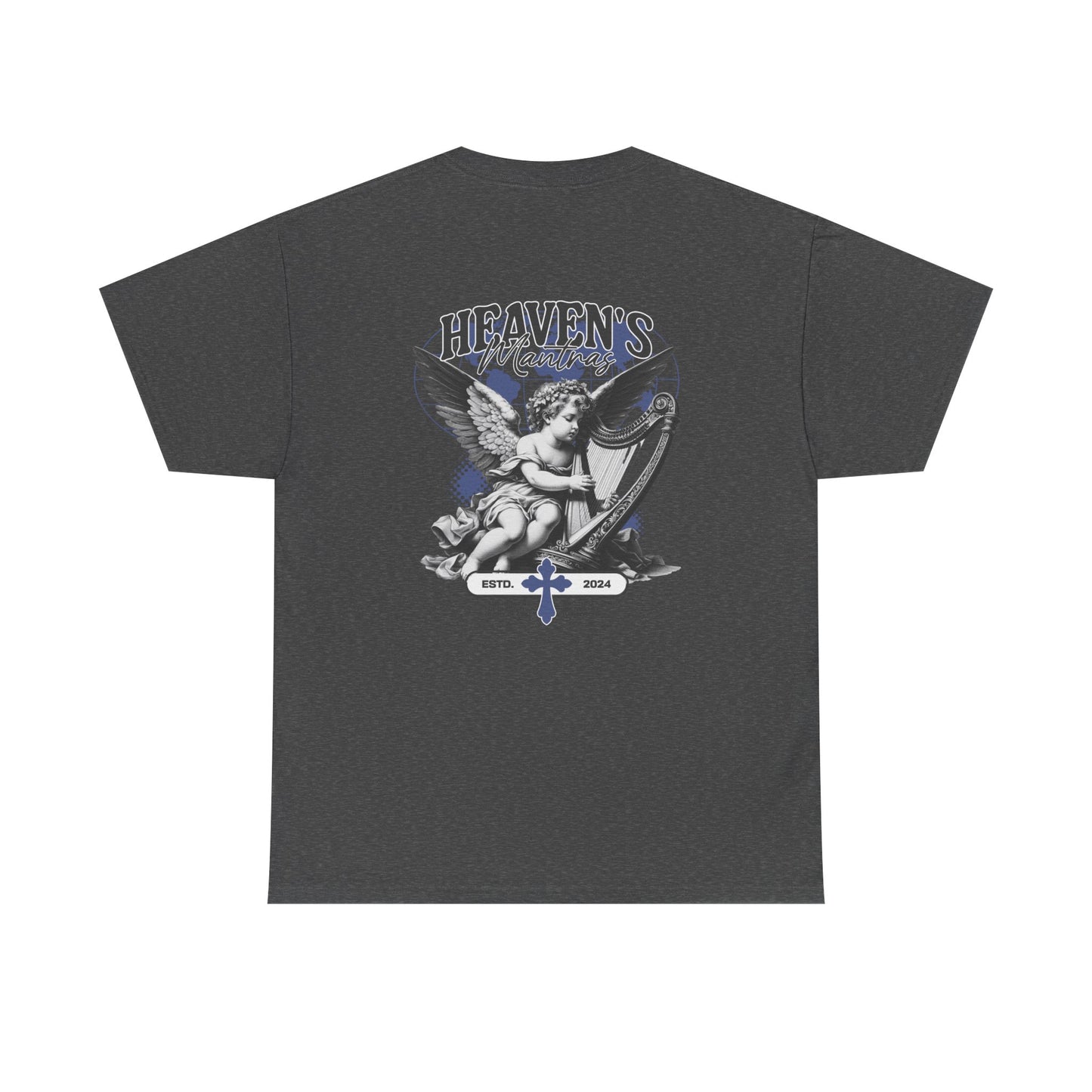 Heaven's Cherub Graphic Tee — Angel Vintage Streetwear T-Shirt