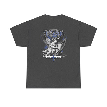 Heaven's Cherub Graphic Tee — Angel Vintage Streetwear T-Shirt