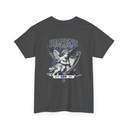 Heaven's Cherub Graphic Tee — Angel Vintage Streetwear T-Shirt