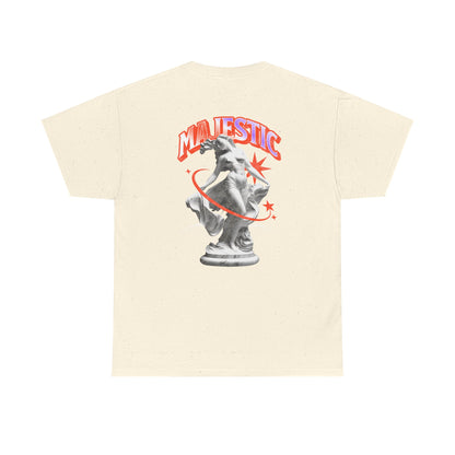 Majestic Statue Graphic Tee — 'Majestic' Retro Sculpture Streetwear T-Shirt