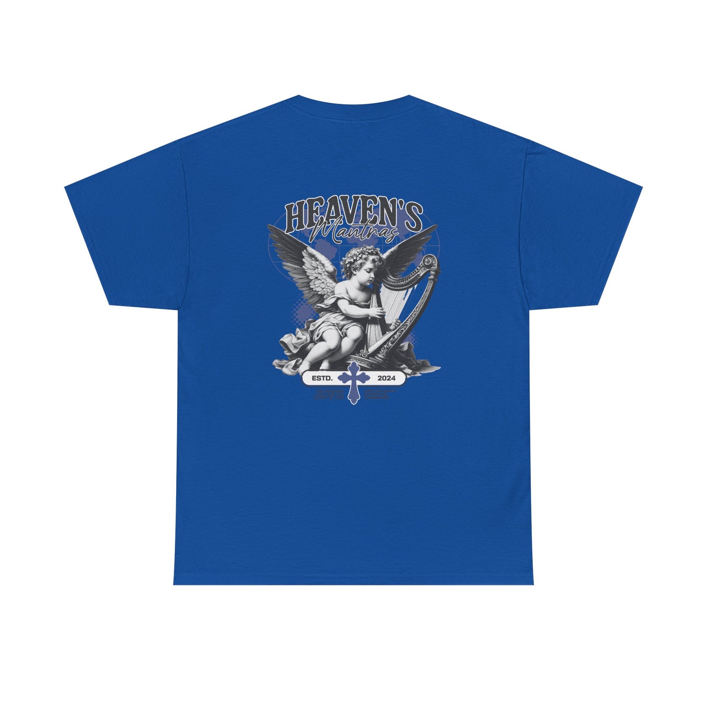 Heaven's Cherub Graphic Tee — Angel Vintage Streetwear T-Shirt