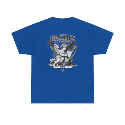 Heaven's Cherub Graphic Tee — Angel Vintage Streetwear T-Shirt