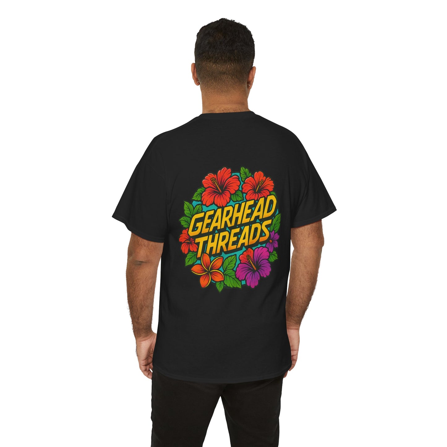 GearHead Threads Floral Tshirt