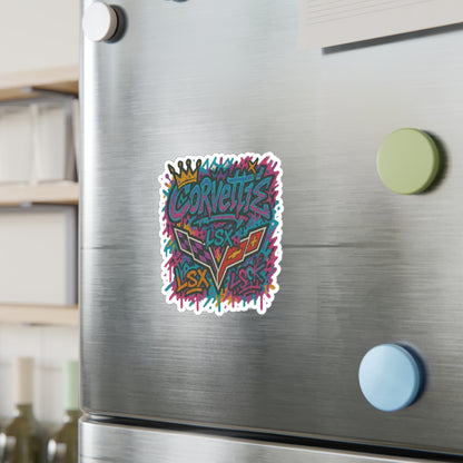 GearHead Threads Corvette Graphic Sticker