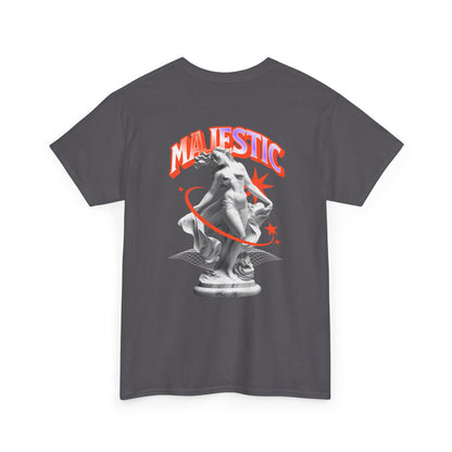 Majestic Statue Graphic Tee — 'Majestic' Retro Sculpture Streetwear T-Shirt