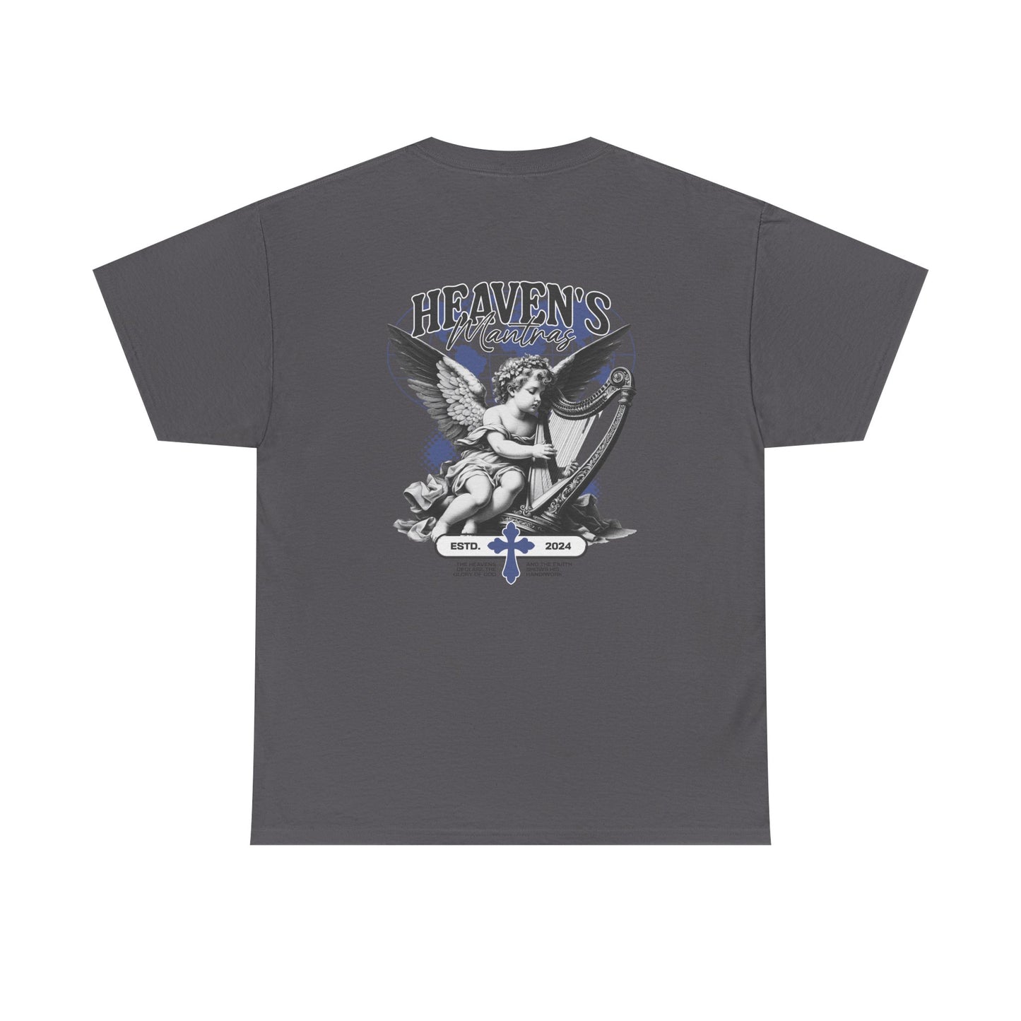 Heaven's Cherub Graphic Tee — Angel Vintage Streetwear T-Shirt
