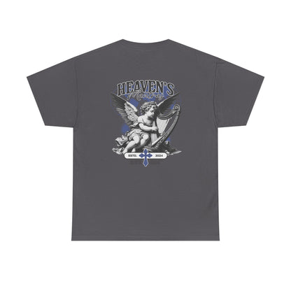 Heaven's Cherub Graphic Tee — Angel Vintage Streetwear T-Shirt
