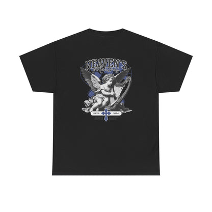 Heaven's Cherub Graphic Tee — Angel Vintage Streetwear T-Shirt