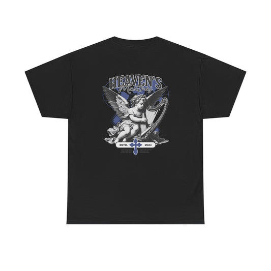 Heaven's Cherub Graphic Tee — Angel Vintage Streetwear T-Shirt